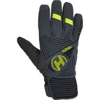 cyklistický dres Rukavice HAVEN POLARTIS Calore černo/zelené L