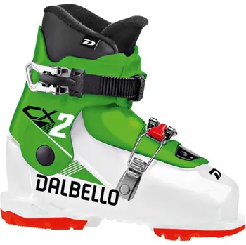 Sjezdové boty Dalbello CX 2.0 Jr Velikost: MP 225 white/race green 23/24