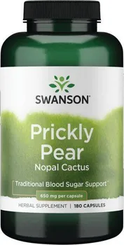 Přírodní produkt Swanson Prickly Pear Nopal Cactus 650 mg 180 cps.