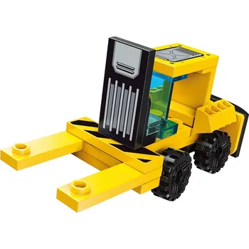 ostatní stavebnice Qman Heavy Transporter 1806-8 Vysokozdvižný vozík