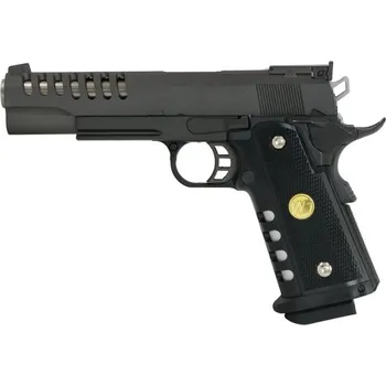 Airsoftová zbraň Airsoftová pistole Hi-Capa 5.1 K Lightened - černá, celokov, GBB, WE