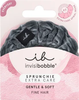 invisibobble Sprunchie Extra Care Soft as Silk gumička do vlasů šedá