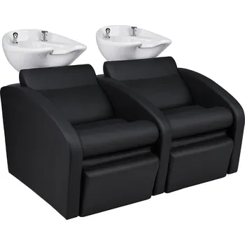 Kadeřnické křeslo AYALA Kadeřnický mycí box COMFORT DOUBLE