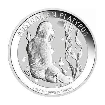 1 unce platinová mince Austrálie Platypus 2017