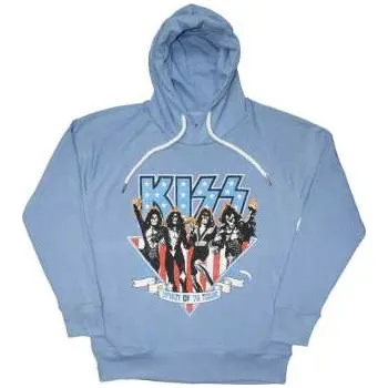 Pánská mikina Merch Kiss: Kiss Unisex Pullover Hoodie: Americana (back Print) (x-large) XL