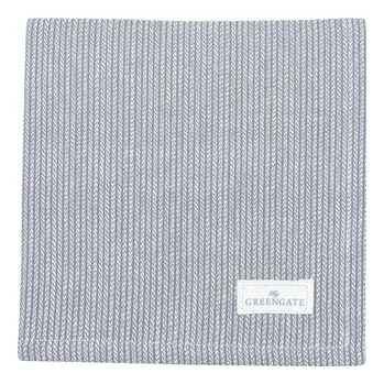 Papírový ubrousek Bavlněný ubrousek Alicia Pale Grey