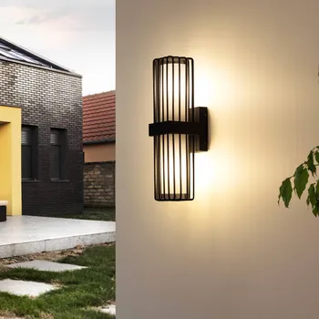 Venkovní osvětlení Lucande Venkovní nástěnné svítidlo Chandan, antracit, 2 svítidla, IP54 antracitová 2 x 15 W LED - Doprava zdarma