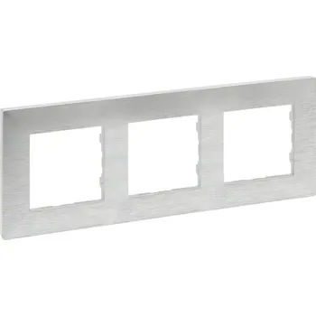 NILOE STEP NILOE S. RÁM.3P HLINÍK BROUŠ. Legrand 863893