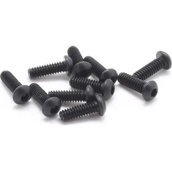 Šroub SWORKz ocelový Imbusový šroub s čočkovitou hlavou, M3x14mm, 10 ks. - expresní doprava