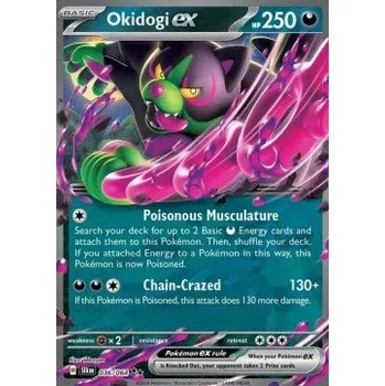 Karetní hra Pokémon SFA 036/064 Okidogi ex - Shrouded Fable
