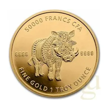 1 unce zlatá mince Čadská republika Mandala Warzenprase 2021