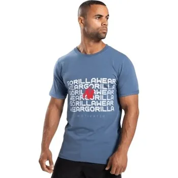 Pánské tričko Gorilla Wear Pánske tričko Bradley Coronet modrá - S + Sleva 3 % pro registrované