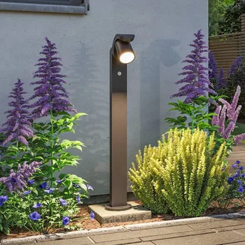 Lampička Paulmann LED osvětlení cesty Cuff, hliník, senzor, antracitová barva - Ø základová deska 12 cm 1 x 12,5 W LED - Doprava zdarma