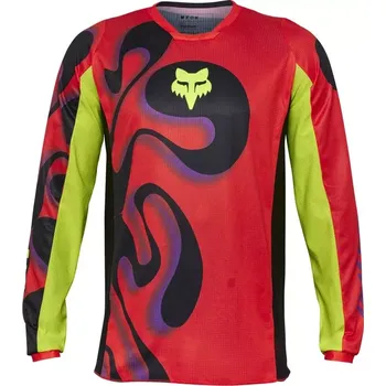 Moto dres Fox 180 Emotion Jersey M fluorescent red