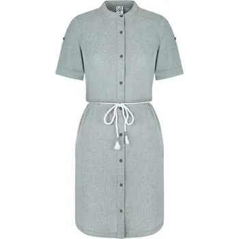 Dámské šaty Šaty dámské LOAP NURY zelené žíhané S