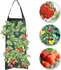 Garden King Veggie závěsný pytel na pěstování rostlin 8 děr 25 x 59 cm zelený