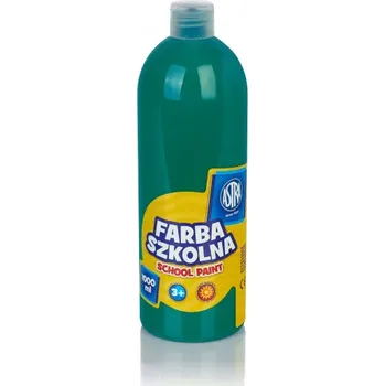Vodová barva ASTRA Temperová barva posterová 1000ml Zelená Smaragdová, 301217063