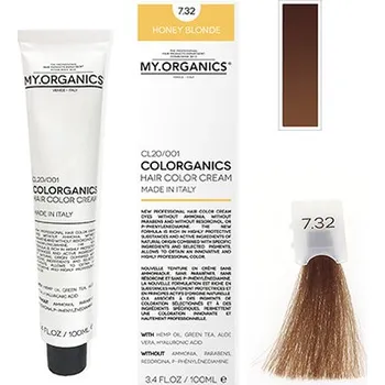 Barva na vlasy My. Organics Colorganics Hair Color Cream - Krémová barva na vlasy 100 ml - 5.6 Deep Red Brown