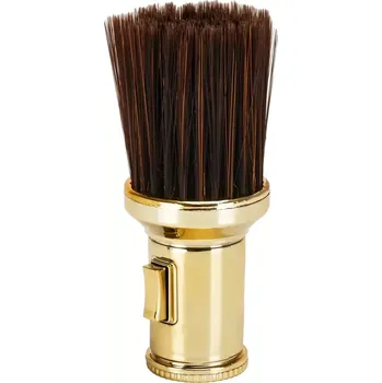 Kadeřnické nůžky Barber štětka na krk s dávkovačem mastku