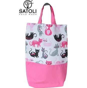 Nákupní taška Šatoli.cz Dětská nákupní taška veselé Kočky