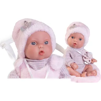 Panenka Antonio Juan 85316 Picolín realistická miminko s celovinylovým tělem 21 cm