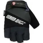 Rukavice na kolo pánské Poledník SOFT GRIP černé S