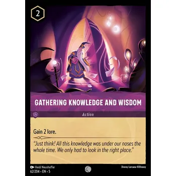 Karetní hra Gathering Knowledge and Wisdom 062/204 - Shimmering Skies Typ karty: Non-Holo
