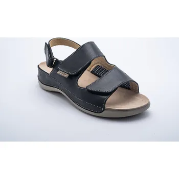 Dámská zdravotní obuv Dámské sandály Medistyle Šarlota 2S-V26, černé 42