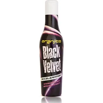 Přípravek do solárií Oranjito Black Velvet Accelerator - Opalovací mléko do solária 200 ml