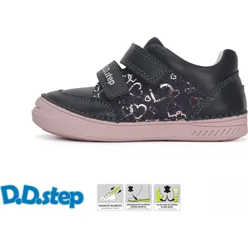 Dětská treková obuv D.D.step dívčí obuv S040-42263DM Barva: modrá, Velikost: 29