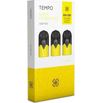 Přírodní produkt Harmony Tempo Pods 318 mg CBD, Super Lemon Haze