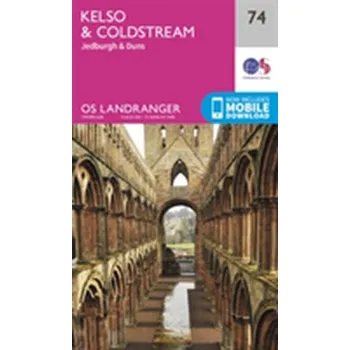 Encyklopedie Kelso & Coldstream, Jedburgh & Duns - Ordnance Survey [EN] (2016, Skládaná mapa, Ordnance Survey)