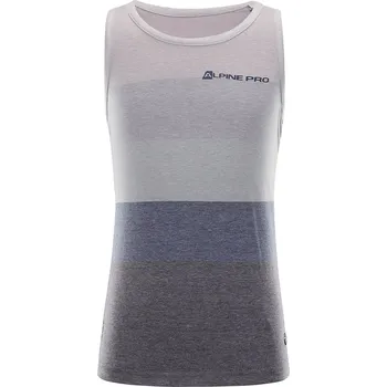 Dětské tílko ALPINE PRO VERO modrá/šedá 116-122