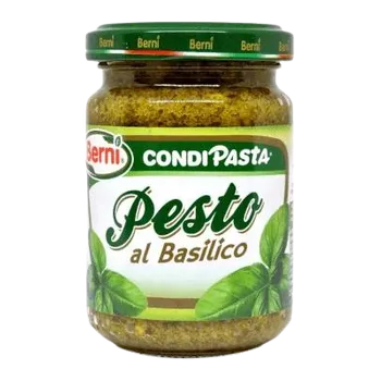 Pesto Berni Pesto al Basilico (sklo) 135g