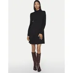 Vila Úpletové šaty Comfy 14087511 Černá Regular Fit XS