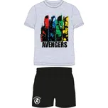 EplusM Chlapecké bavlněné pyžamo krátké AVENGERS / šedé