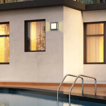 Venkovní osvětlení CMD Venkovní nástěnné svítidlo Aqua Legendo Mini antra antracitová, bílá 1 x 60 W - Doprava zdarma