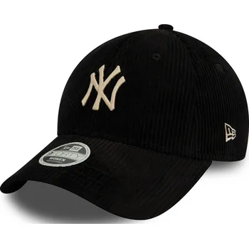 Kšiltovka kšiltovka New Era 9FO Cord MLB New York Yankees - Black/Ivory one size