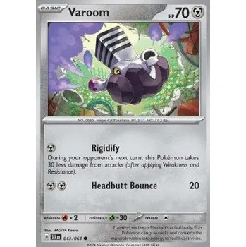Karetní hra Pokémon SFA 043/064 Varoom - Shrouded Fable Stav: Near Mint, Verze: REVERSE HOLO