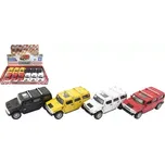 Kinsmart Teddies auto HAMMER H2 SUV 12cm kov na zpětné natažení