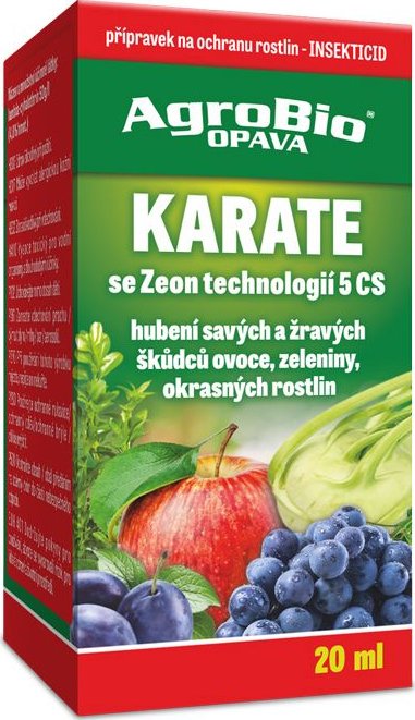 AgroBioOpava AgroBio Karate se Zeon technologií 5 CS – k hubení savého hmyzu Objem: 20ml