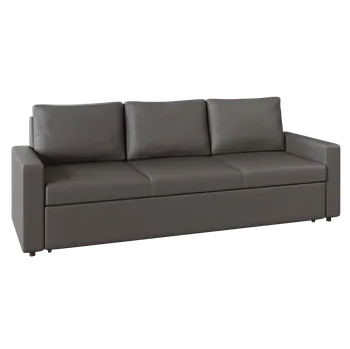 Sedací souprava TAMARA, pohovka, koženka šedá