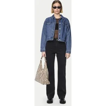 Pánské džíny Pieces Jeansy Kelly 17147294 Černá Straight Fit 26_32