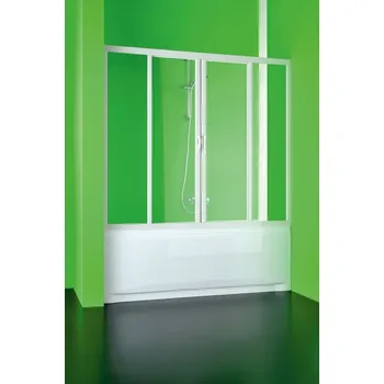 Vanová zástěna Vanová zástěna VASCA MAESTRO CENTRALE - 140, Polystyrol 2, 2 mm (acrilico) (BSVMC14P) HOPA