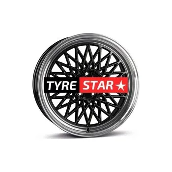 Alu kolo Borbet B 7x17 4x100 ET30 black rim polished