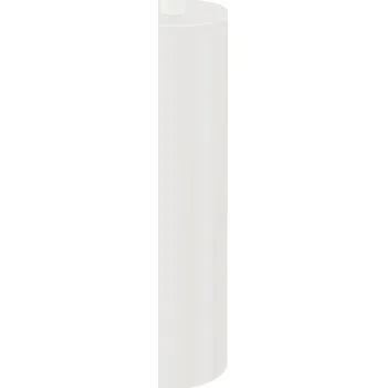 WC štětka WC kartáč TUBO 40 cm, stojací, bílá, nerezová ocel, Zack