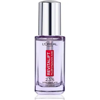 Pleťová kosmetika L´Oréal Revitalift Filler Eye Serum - Oční sérum s 2,5% kyselinou hyaluronovou 20 ml