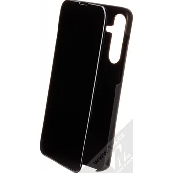 Pouzdro na mobilní telefon 1Mcz Clear View flipové pouzdro pro Samsung Galaxy A35 černá (black)
