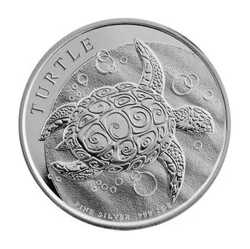 1 unce stříbrná mince Niue želva 2017