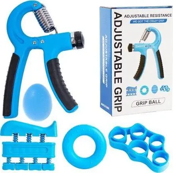 Merco Grip 5 ME00041851 sada na posilování rukou modrá